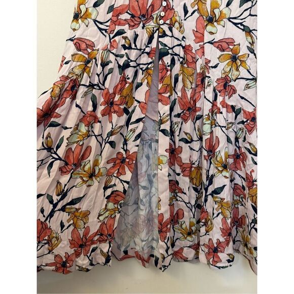 Free People Smooth Sailing Floral Maxi Skirt size 0/ XS - Picture 3 of 6